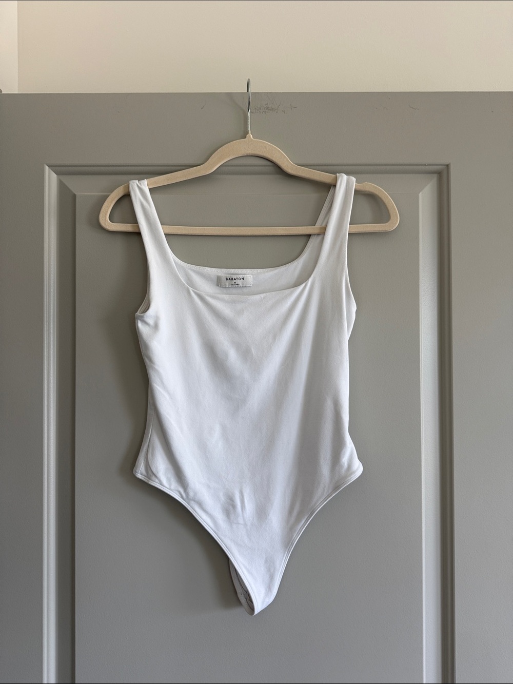 Babaton White Girls' One-Piece Bodysuit